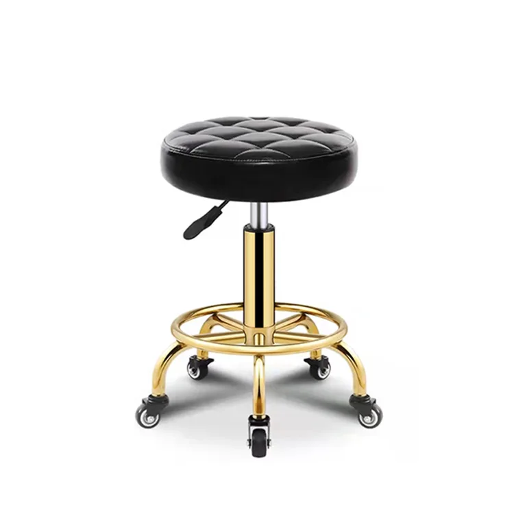 Manufacturer Adjustable and Rotating Stool Barber Chair for Salon China Salon Furniture Saloon Chair Barbershop Modern modern office furniture china 4 people office desk workstation office partitions table workstation