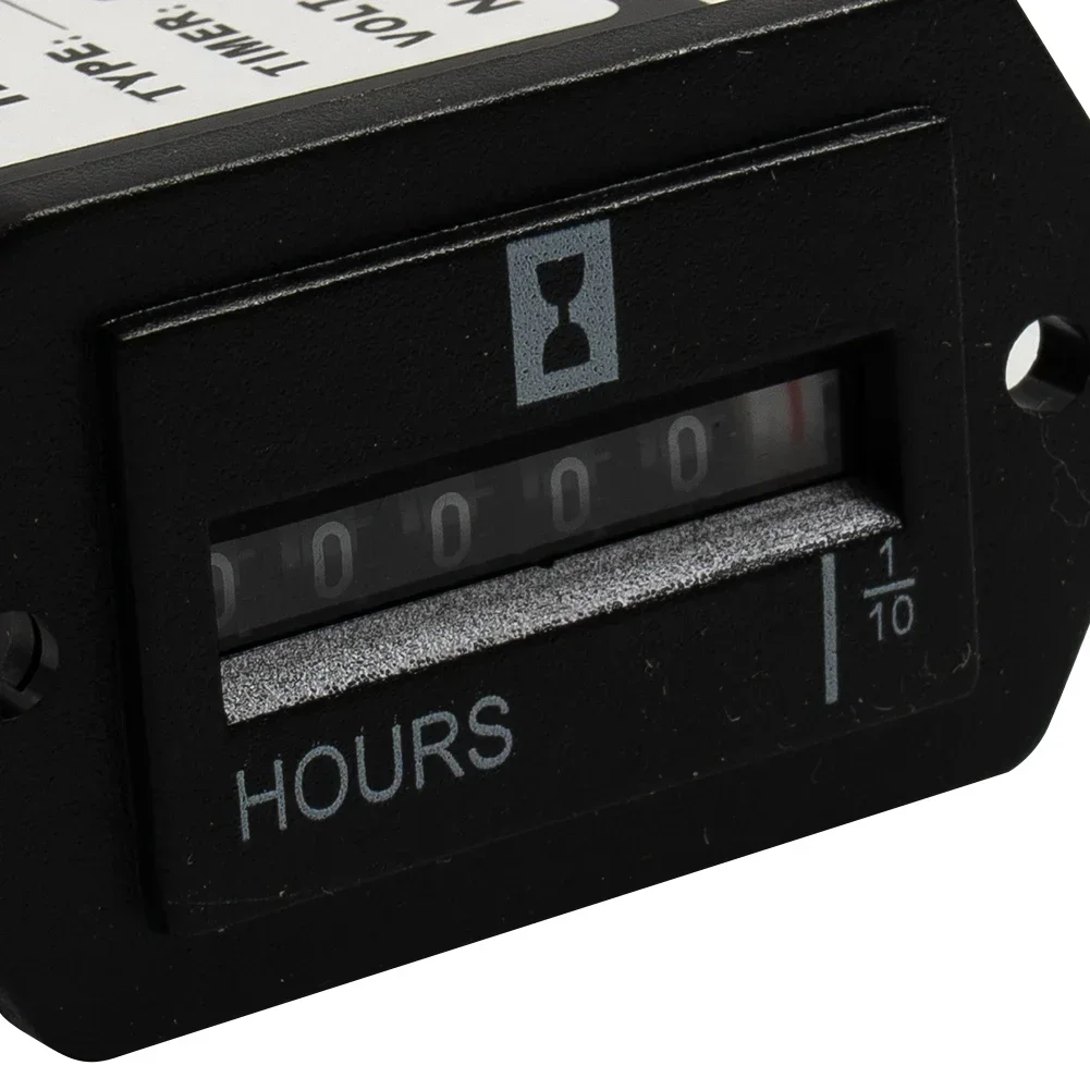 Generatore per auto Contaore sigillato Motore Contaore meccanico Timer Gauge Adatto per contaore generatore di motori diesel a benzina - Image 6