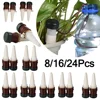 8-24Pcs Self-Watering Probes Automatic Drip Watering System Water Drip Irrigation Kit Watering Supplies Plant Irrigation Device 1