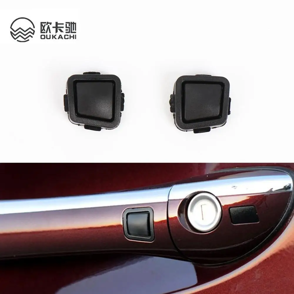 Outside Door Handle Sensor Button Rubber Cover Keyless Entry For Mercedes Benz S R CL ML GL Class W164 W251 W211 W220 W219 W209