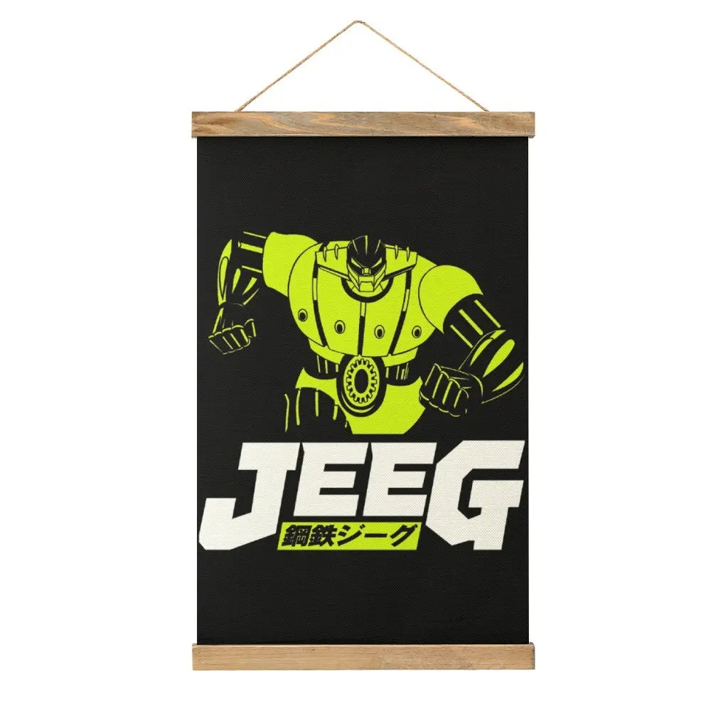 Canvas Hanging Picture Mechas 02 Mazinger Z Steel Jeeg Robot Kotetsu Dark Great 6 Premium Humor Graphic Murale Office Craft Decor