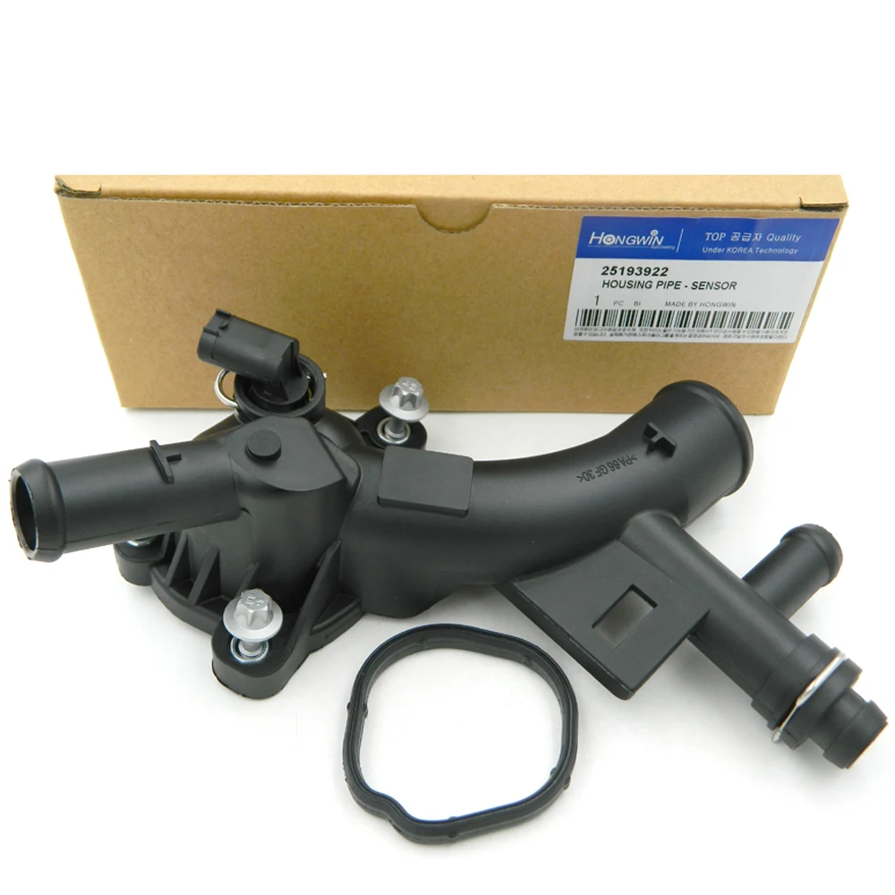 Engine Coolant Thermostat Housing Pipe Gasket For Buick Encore Chevrolet Trax Cruze Sonic 1.4L 25193922 13251447 55596898