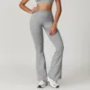 Leggings évasés sans couture pour femmes, pantalons évasés, pantalons de yoga, taille haute, pantalons à jambes larges, pantalons de sport évasés, vêtements de danse, entraînement de gym, fitness