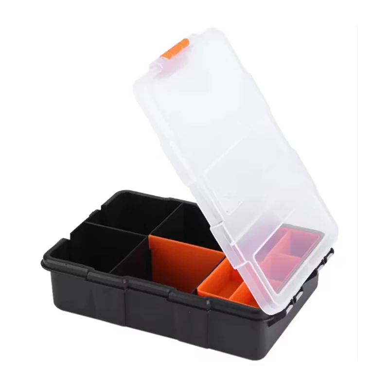 Matte Plastic Parts Box Hardware Parts Box Household Classification Screw Packaging Tool Box