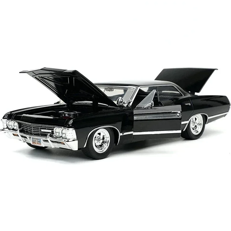 Jada 1:24 1967 Chevrolet Impala SS 스포츠 세단 높은 시뮬레이션 다이캐스트 금속 합금 모델 자동차 CHEVY Toys For Kids 선물 컬렉션