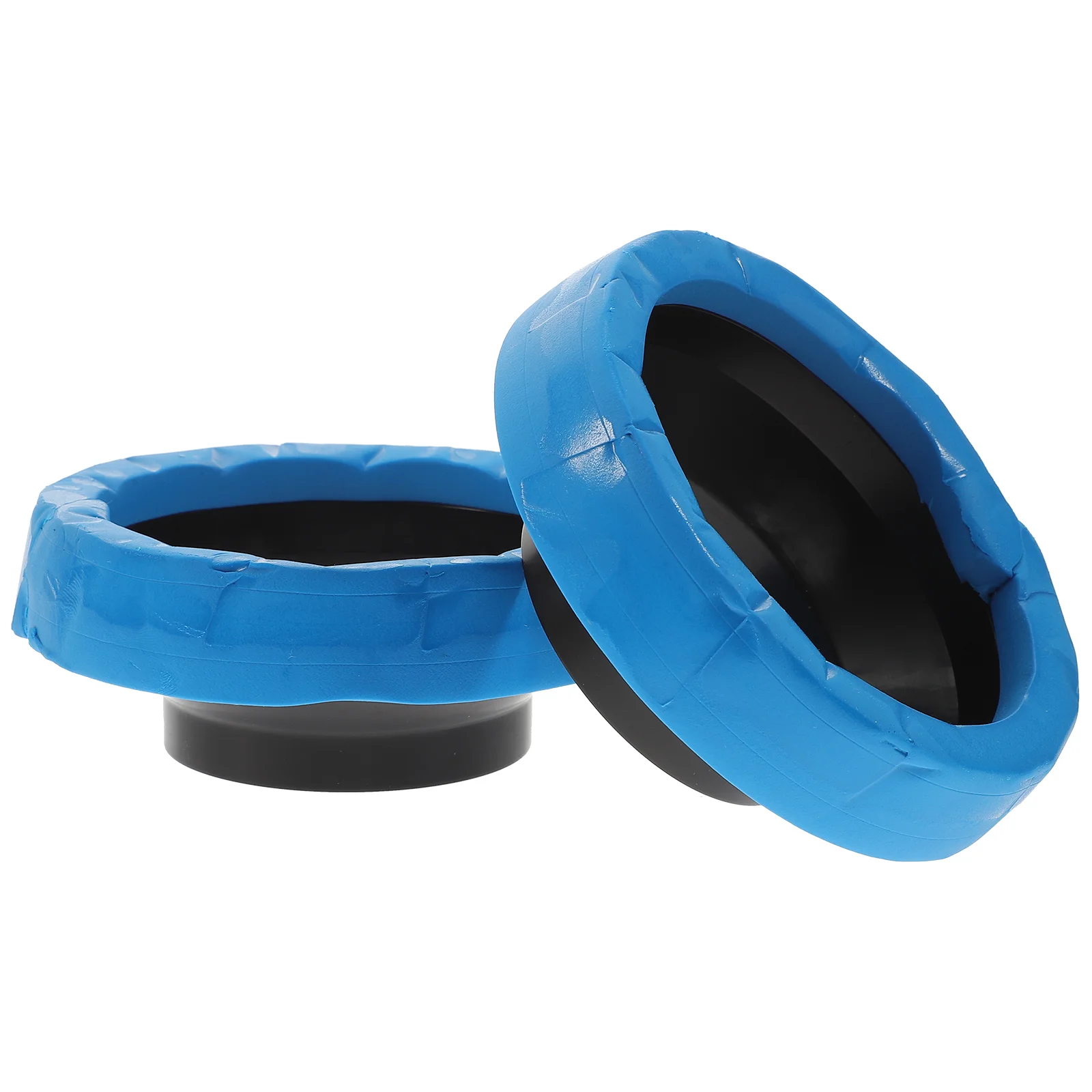 

2 Pcs Flange Seal Toilet Ring Accessory Gasket Wax for Waste Line Sealing Bowl Replacement Kit