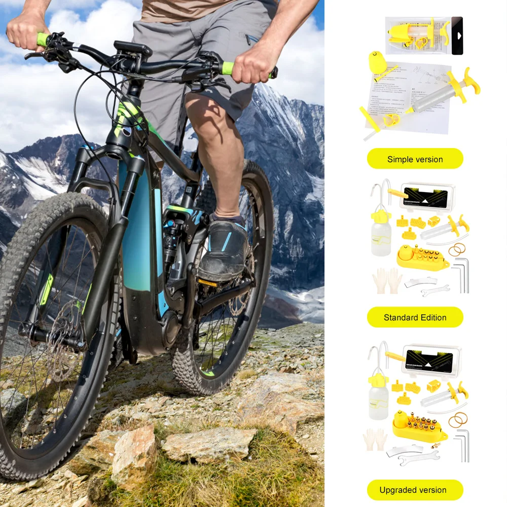 bike disc brake oil change