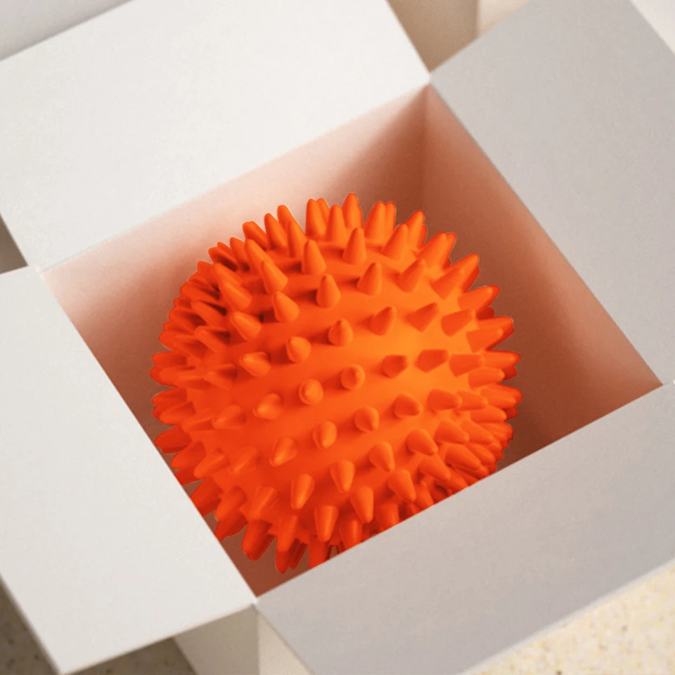 High Density Spiky Massage Ball for Pain Relief