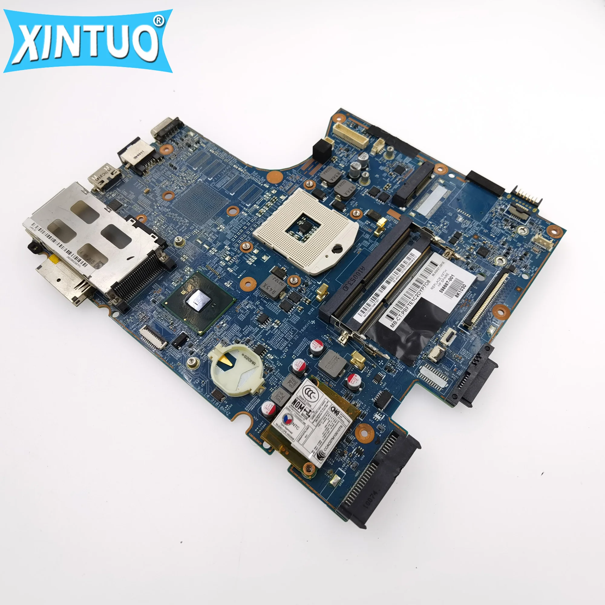 Motherboard para hp Probook 4520s 4720s Laptop Motherboard H92654 H92651 48.4gk06.041 Hm57 Ddr3 100 Teste 598667001 598667601 - Imagem 2