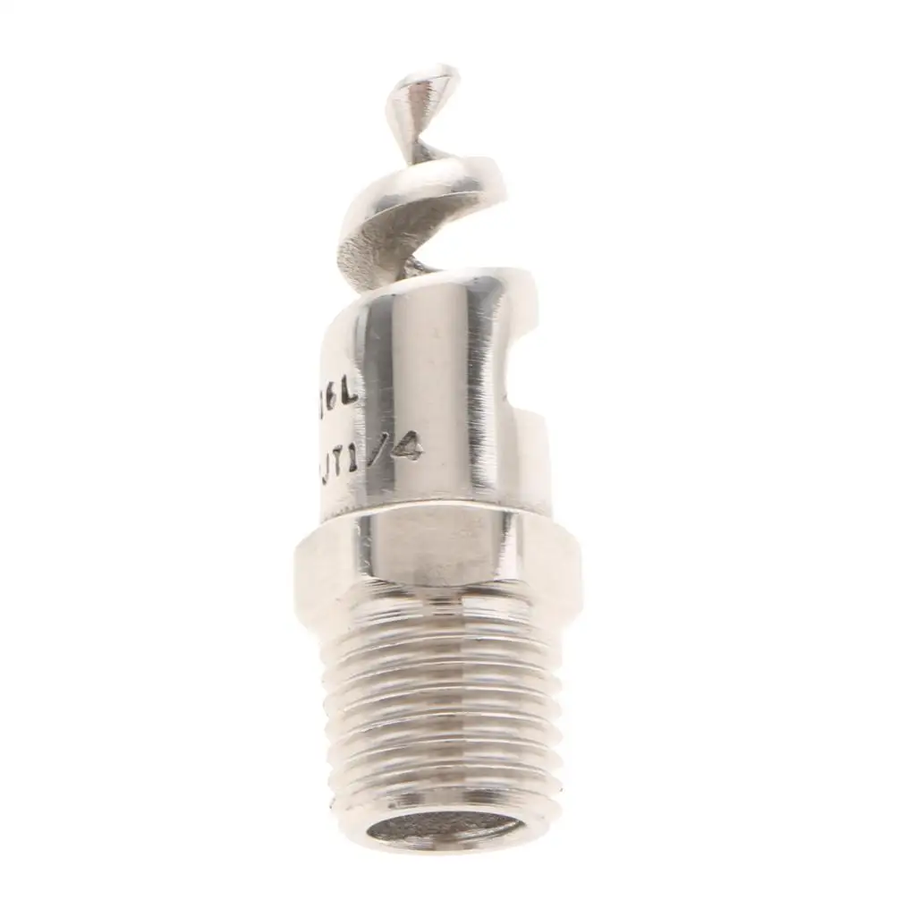 

JR6085 Spiral Jet Cone Atomization Spray Nozzle 1/4 Inch Stainless Steel 316