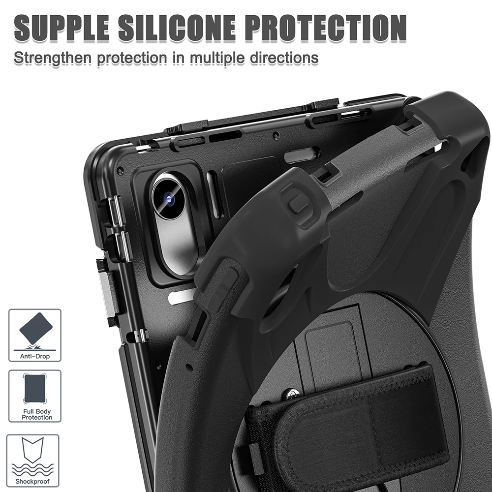 Rugged Shockproof Silicone Case Cover