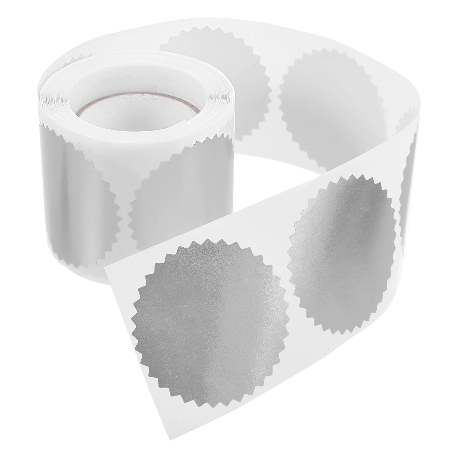 

1 Roll of Adhesive Certificate Medals Stickers Embossed Seals Medals Stickers for Certificate
