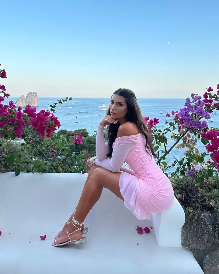 Elegant One Shoulder Double Layer High Elasticity Tight Dress For Women Bodycon Fall Female Party Evening Dress