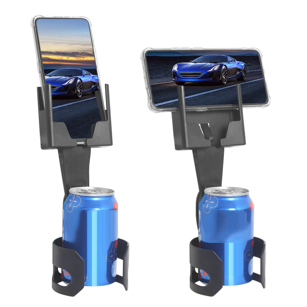 

Auto Phone Stand Universal Car Phone Holder Stable 2 In 1 Anti-falling Support Cup Holder Phone Mount Mount Auto Accessories