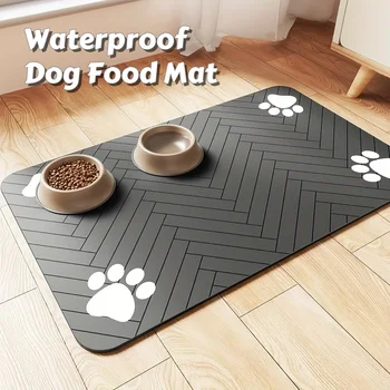 Waterproof Non-Slip Pet Food Mat 1
