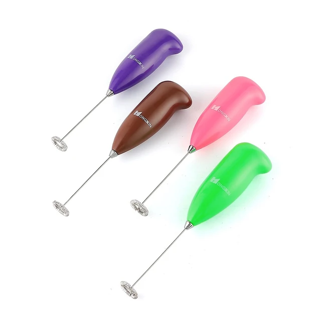Mini Handle Stirrer Battery Operate Handheld Electric Mixer Drink