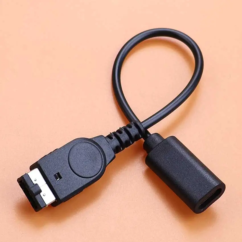 JCD 1/2/5개입 USB 타입 C 충전 케이블 게임보이 어드밴스 GBA SP NDS USB-C 전원 공급 라인 와이어 게임 콘솔 변환 코드