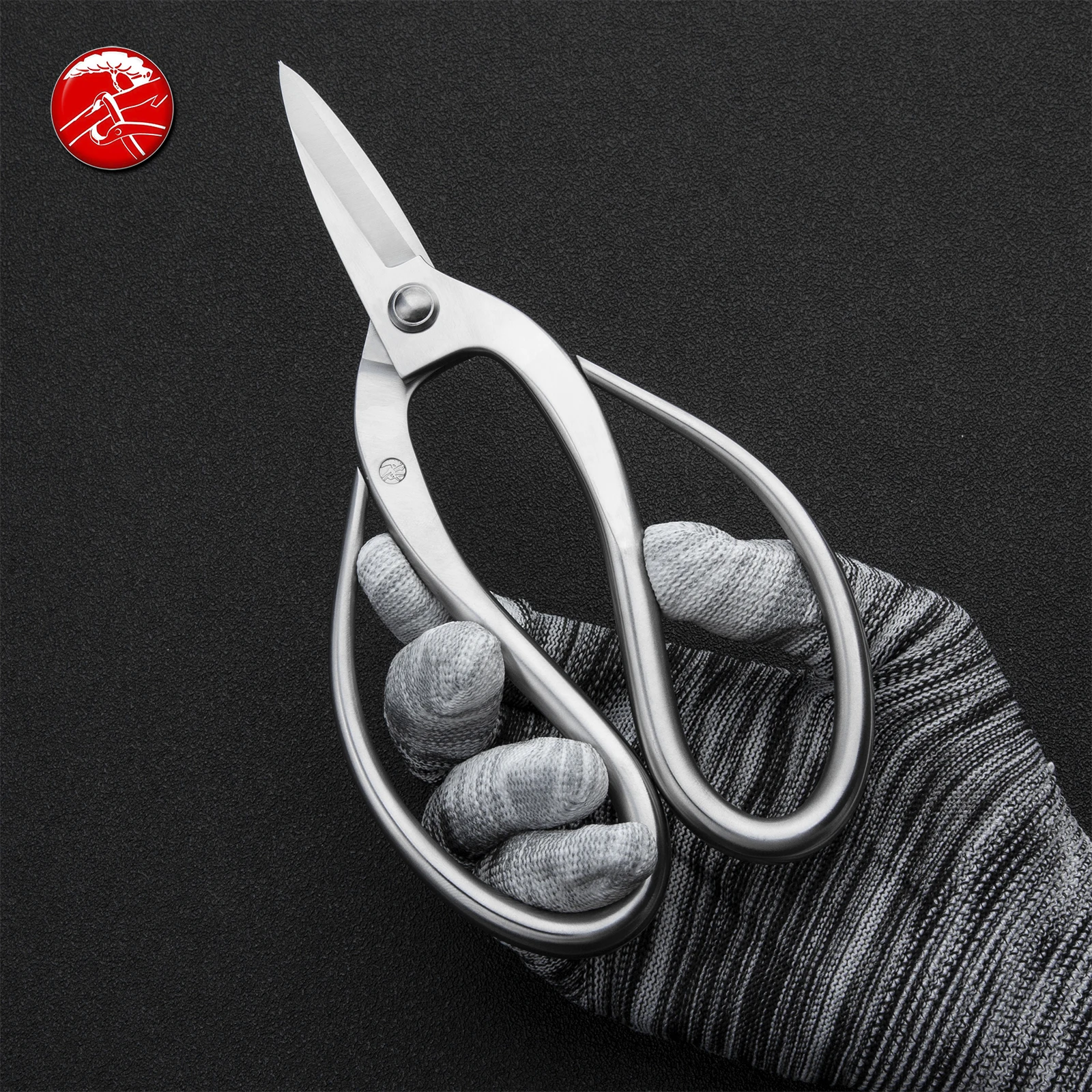 Master Craftsman Series Bonsai Tools 190 Root Pruning Bonsai scissors 9Cr25MoV Alloy Steel Forging Technology HRC62 hardness
