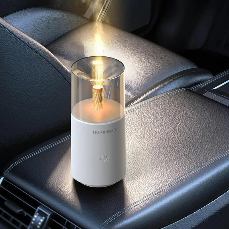 Mini Car Diffuser Humidifer Auto Air Purifier with LED Light Air Freshener office desktop Car Aroma Aromatherapy Diffuser