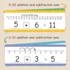 16Pcs Educational Dry Erase Number Line Cards for Kids Addition & Subtraction Math Manipulative Game for Kindergarten Learning 2