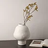 Hammer Pattern Ceramic Vase Creative Porcelain Flower Pots Desk Decoration Flower Arrangement Floral Vases Room Aesthetic Decor 3