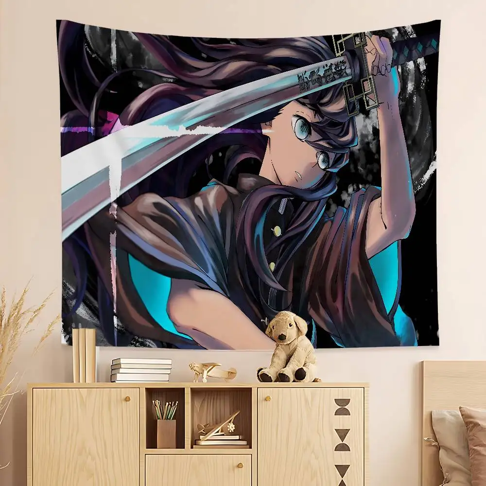 Muichiro Tokito Anime Tapestry - Sci-Fi Art