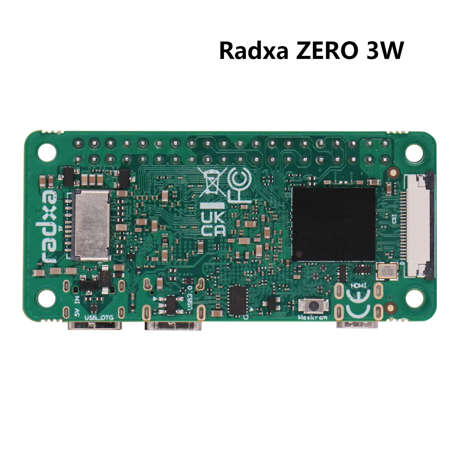 Radxa ZERO 3W 開発ボード クアッドコア Arm ® 皮質 ™ -A55 RK3566