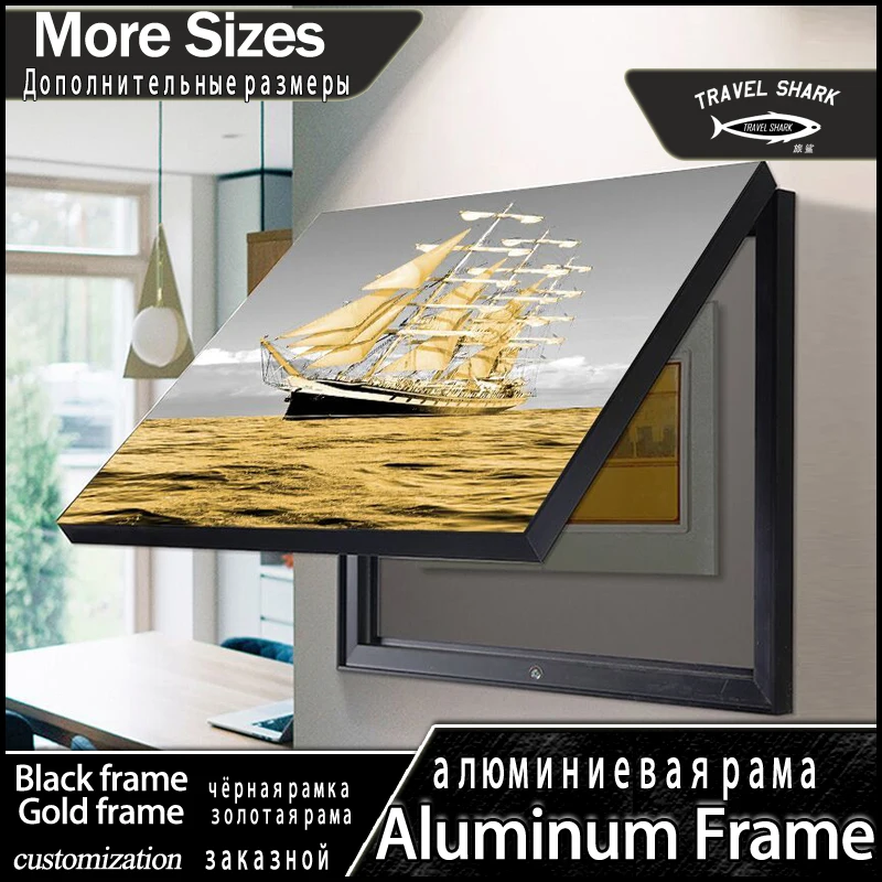 

Картина для украшения в скандинавском стиле, настенный постер с рамкой и измерителем электричества, домашний декор для живой комнаты, на заказ