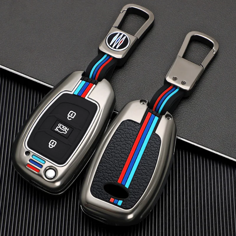 

Car Key Case Cover Car Key Bag For Hyundai Elantra Verna Solaris Cover