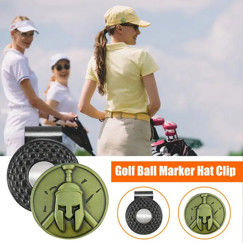 Golf Ball Mark Golf Hat Clip Magnetic Hat Clip Golf Metal Golf Ball Marker Accessory