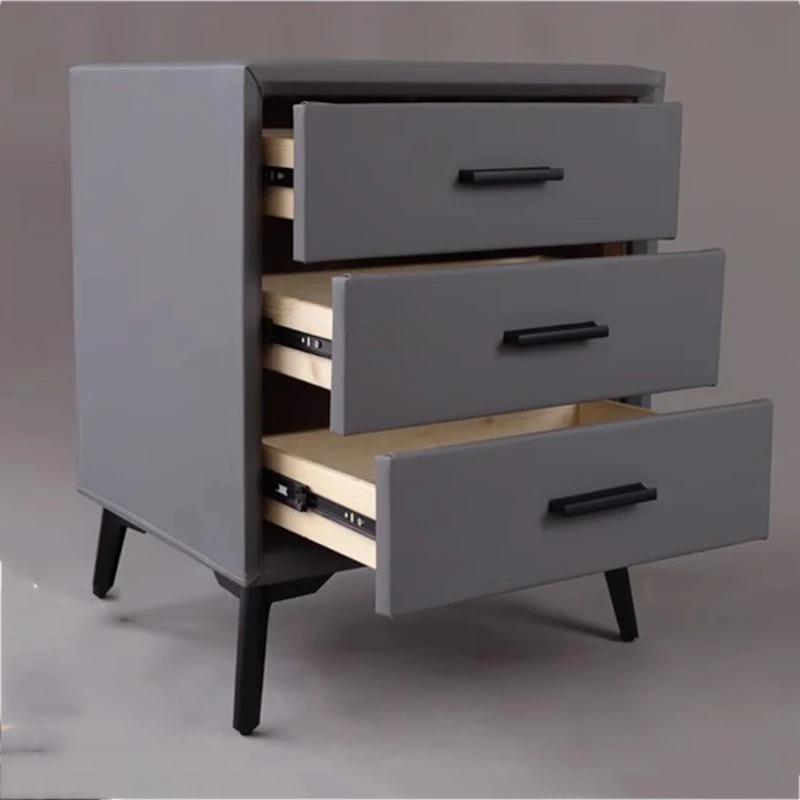 

Storage Bedside Table Mobile Drawers Unique Wooden Small Nordic Nightstands Bedroom Modern Szafka Nocna Bedroom Furniture 50MQNS