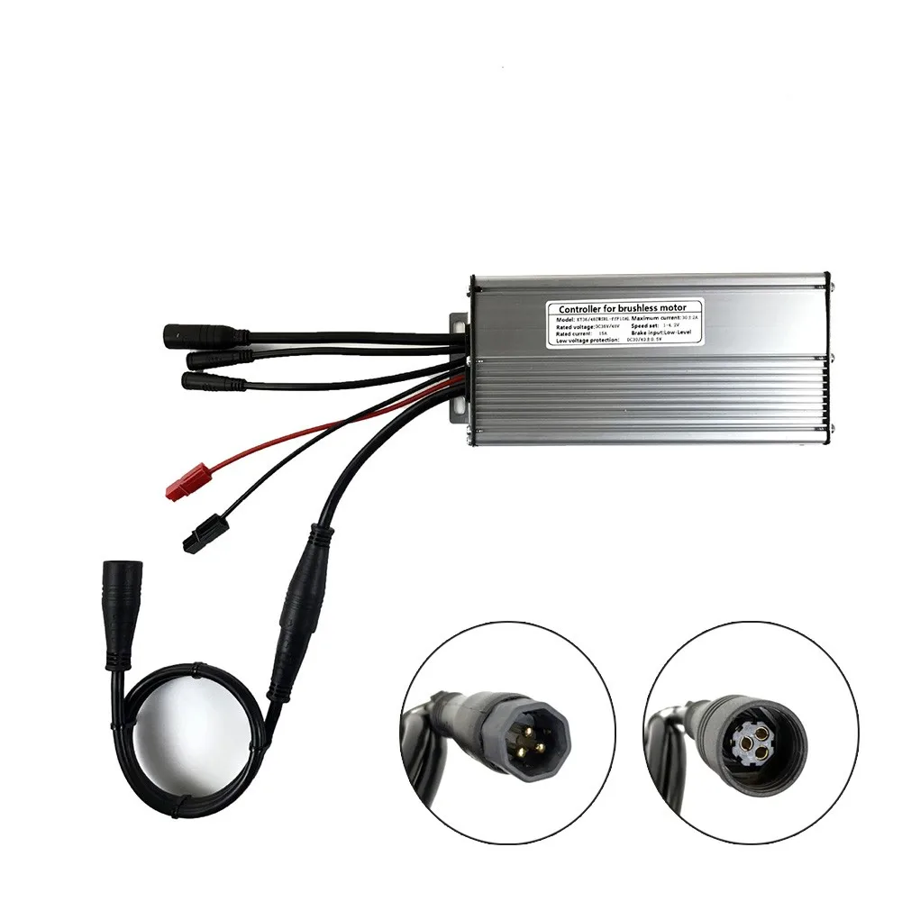 3 Pin 60cm E-bike Motor Extension Cable Waterproof Wheel Motor Extension Cable 1000W for Electric Bicycle Kit Parts