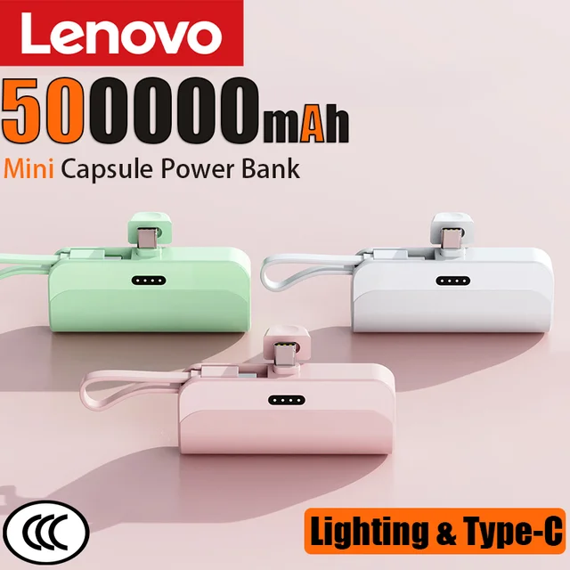 300000mAh Capsule batterie externe haute capacité charge Super rapide Powerbank batterie externe Portable pour tous les téléphones 2026 1