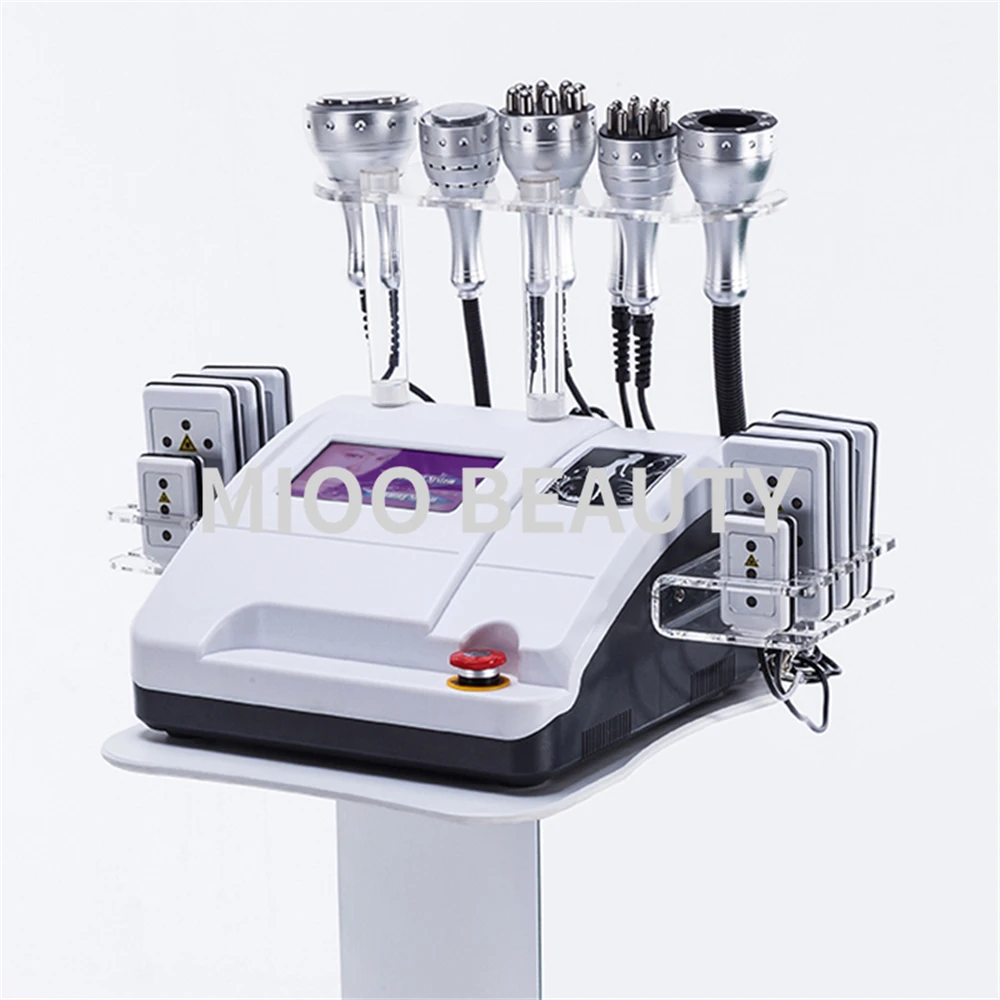 

8 In 1 40K Vacuum Cavitation System Ultrasonic Fat Cavitation Cellulite Reduction Liposuction Weight Loss Slimming Machine Spa