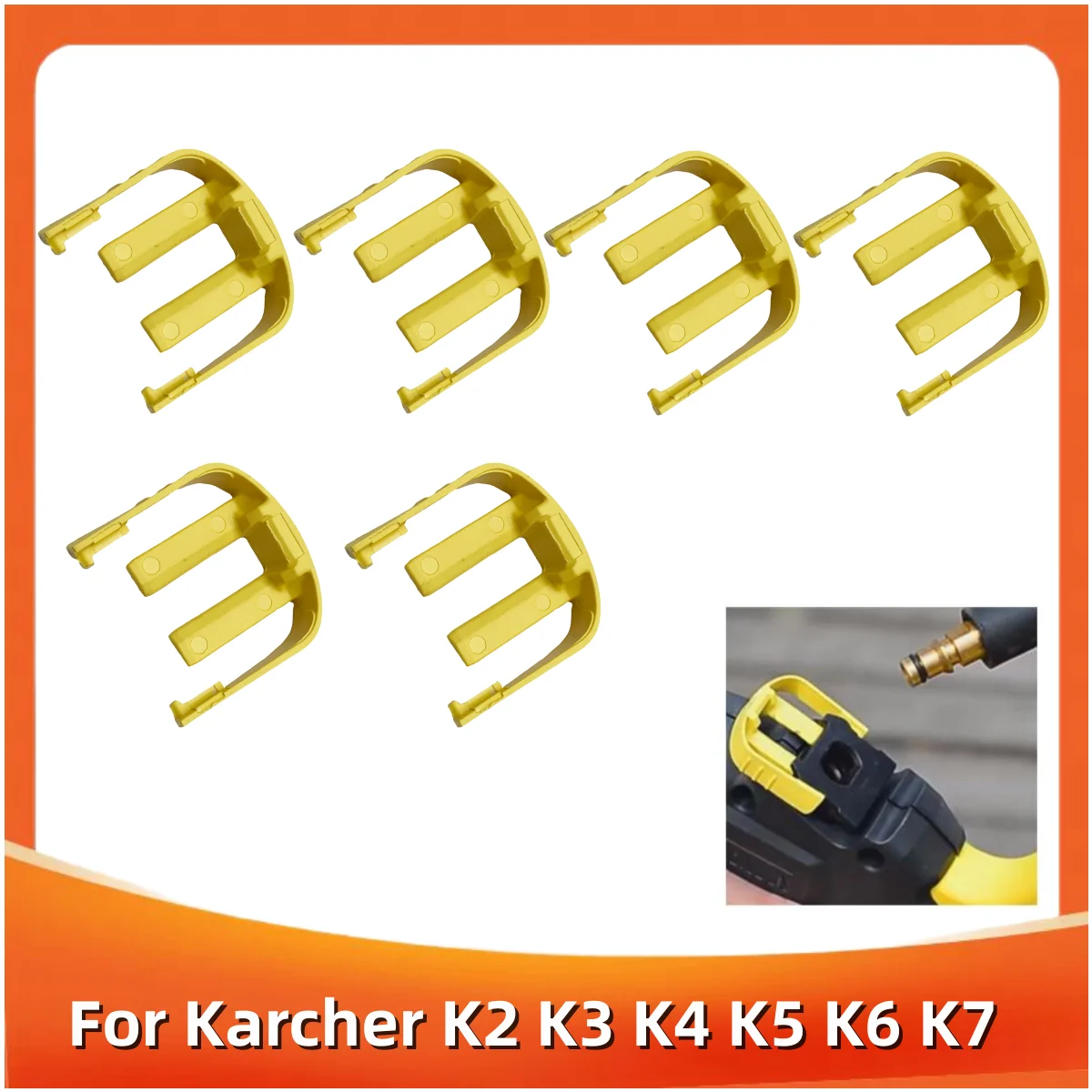 Pistola a innesco per idropulitrice per Karcher K2 K3 K4 K5 K6 K7 Quick Connect Pistola idropulitrice ad alta pressione