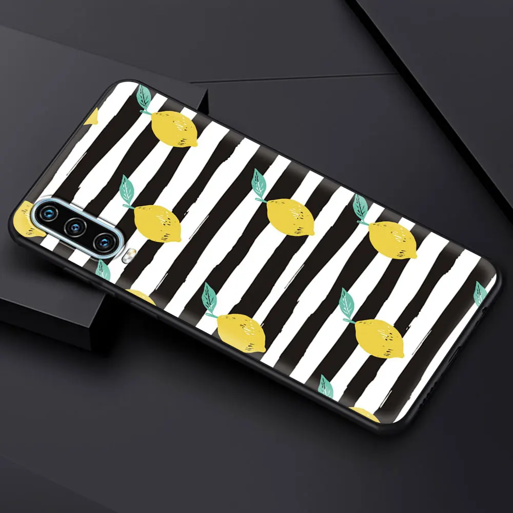 Mediterranean Lemon Soft Phone Case Cover