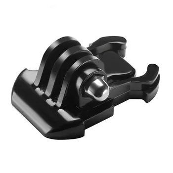 Supporto Base per Action Camera a Sgancio Rapido per Go Pro Hero 8 7 6 5 4 Yi 4K, Kit, Custodia, Cinghia, Accessori
