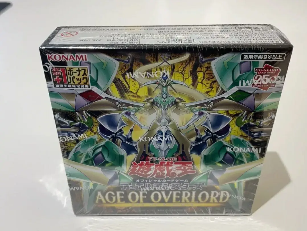 Yugioh Master Duel Monsters OCG  AGE OF OVERLORD AGOV Japanese Collection Sealed Booster Box