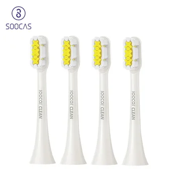 SOOCAS-D2 교체 용 소닉 전동 칫솔 헤드, 오리지널 노즐 제트 스마트 칫솔