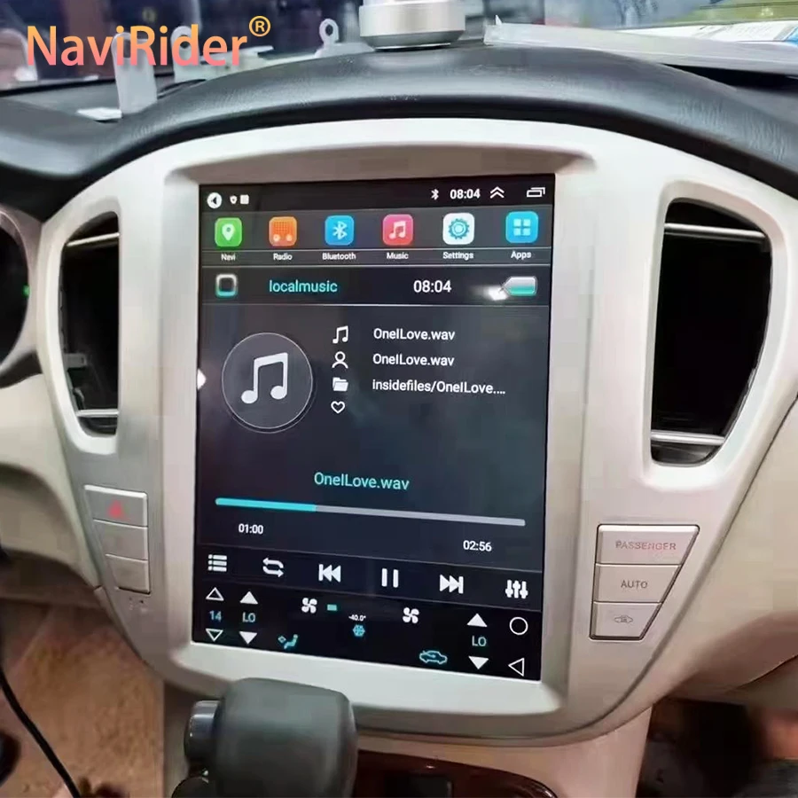 

12.1inch Tesla Screen Car Radio For Toyota Highlander 2005 Toyota KLUGER 256GB Android 13 GPS Autoradio Multimedia Video Player
