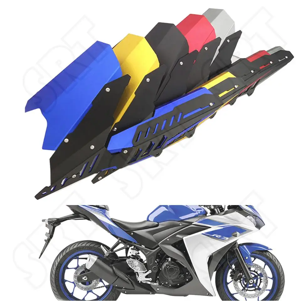

Fits for Yamaha YZF R3 R25 YZF-R3 YZF-R25 ABS 2016 2017 2018 2019 2020 Motorcycle Rear Fender Chain Cover Guard Mudguard Kits