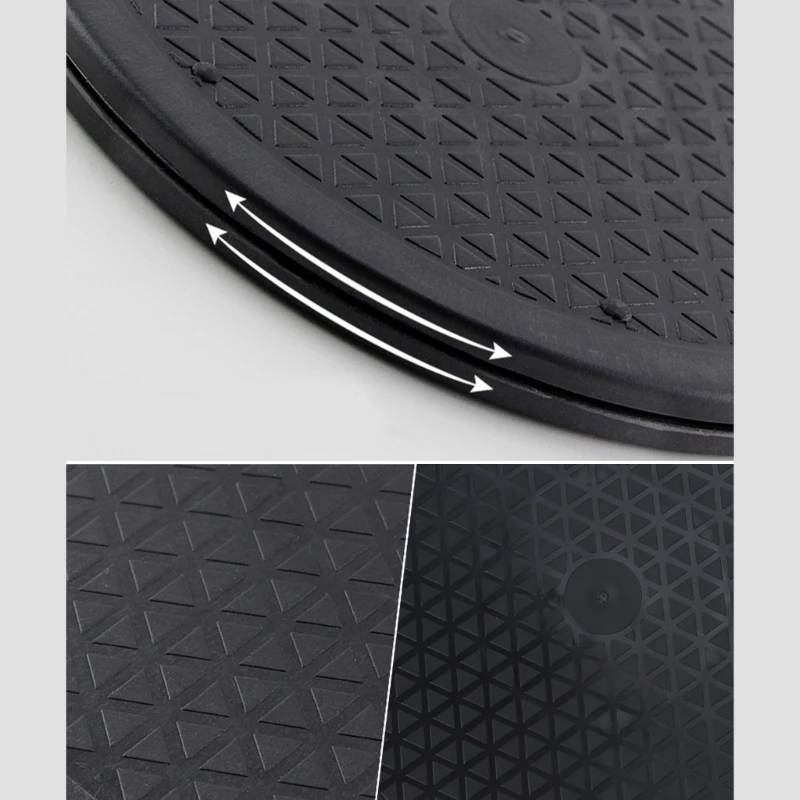 12 inch Pottery Wheel Modelling Platform Double Side Plastic Clay Turntable Model Making Clay Round Rotary Turn Plate pottery wheel ceramic tools spinning turntable