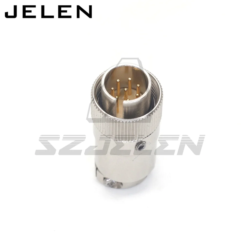 taijimi tomada camera signal line plug metal circular 01