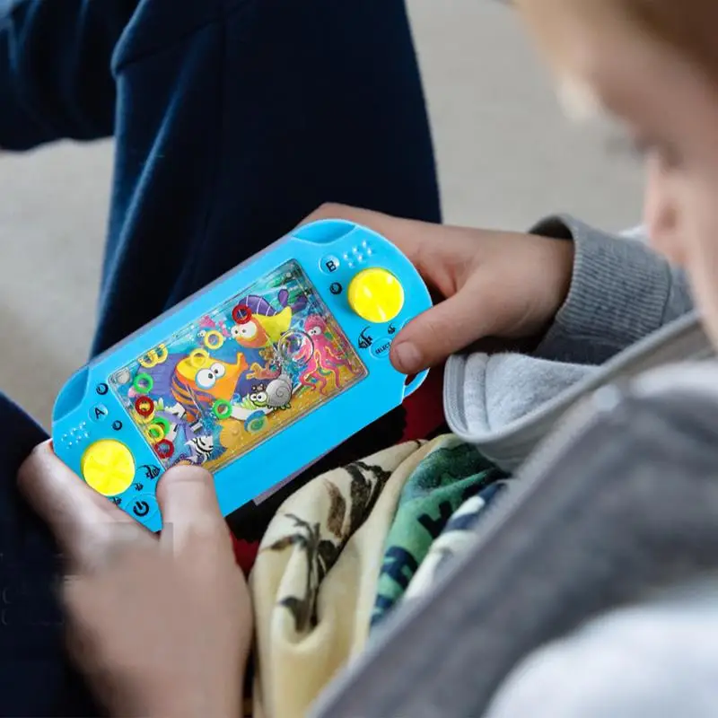 Small Toys For Kids Entertaining Water Ring Game Cell Phone Handheld Water Ring Game Developmental Activity For Children Toy 5