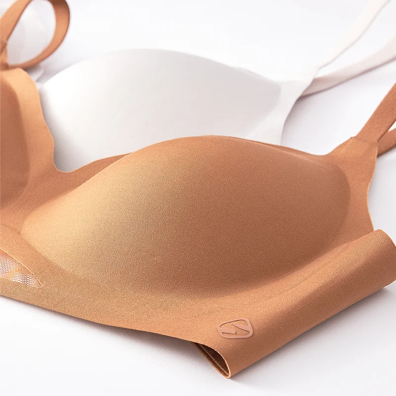 SUJIIN Women's Seamless Push Up Bras for Women Wireless Supportive Comfortable Summer Thin Lift Breathable Bra Female MX225 5