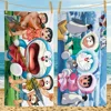 1pc Doraemon Cartoon Towel Microfiber Beach Towel Absorbent Quick dry Soft Yoga Swimming Resort Mountain Climbing Towel 1