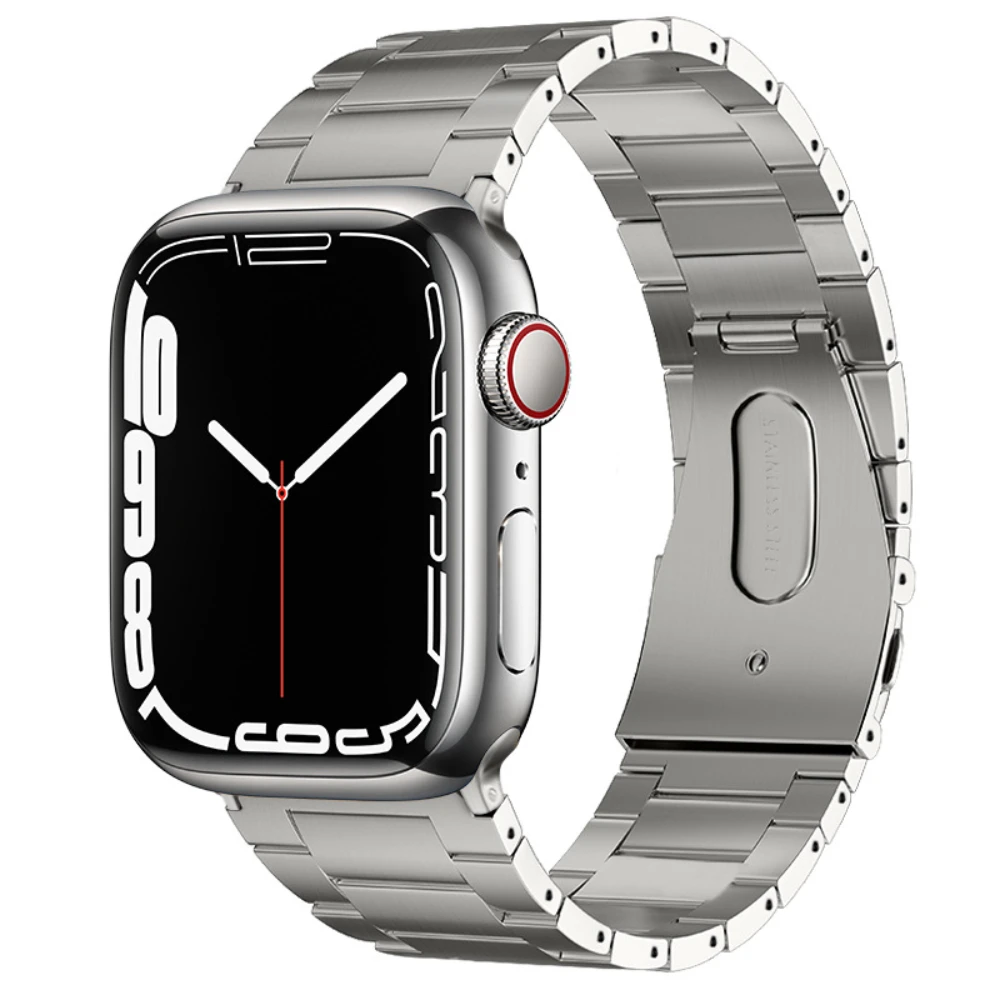 Titanium alloy strap For Apple watch Series Ultra 8 7 6 5 43SE Watch