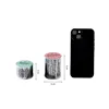 1Roll Tape Transparent Seal Simple Basic Collage Fastener Time Book Draft Series Vintage English Supplies Scrapbook 50MM*2M 6