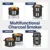 3-in-1 Vertical Charcoal Smoker with Thermometer, Air Vent & Doors for BBQ, Parties & Backyard 3 3-in-1 Vertical Charcoal Smoker with Thermometer, Air Vent & Doors for BBQ, Parties & Backyard 3
