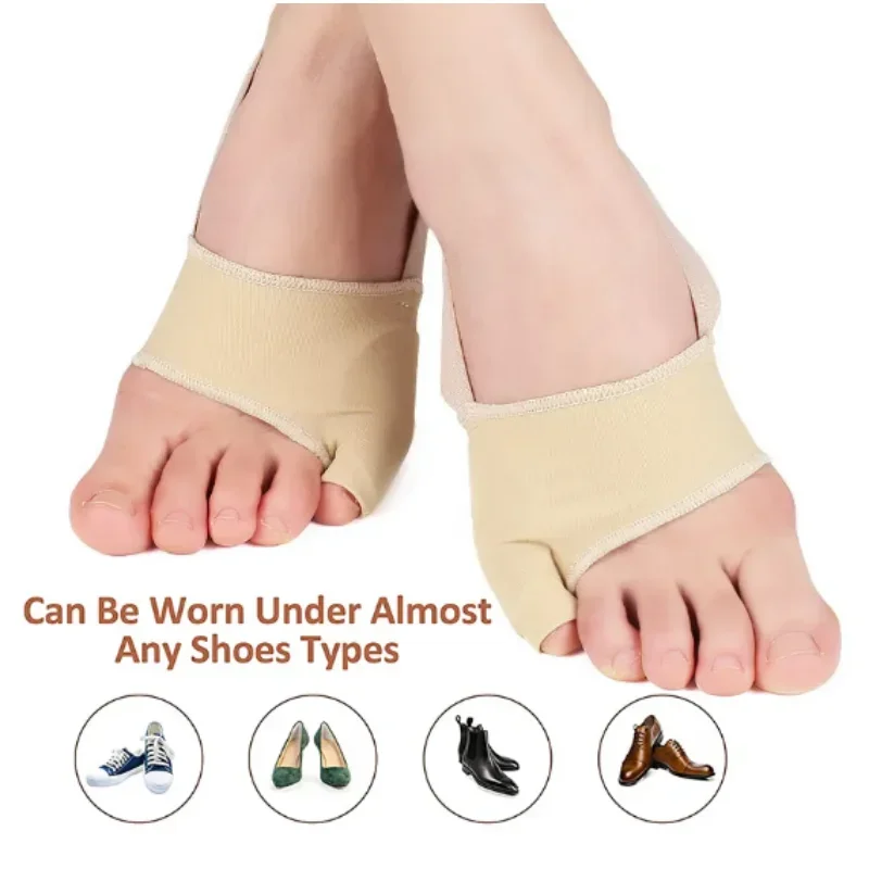 2pcs Tailor Bunion Corrector  Anti-Slip Pads Splint for Bunion Pinky Toe Relief Toe Straightener Little Toe Separator Tool